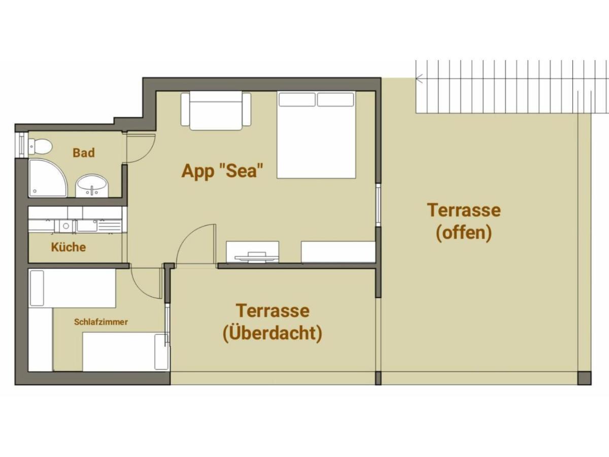 Blue Sea Vir Apartments Екстериор снимка